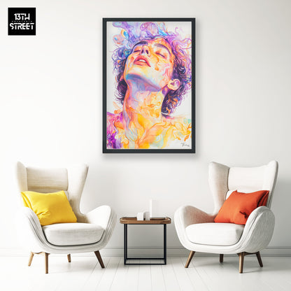 Thirteen - Vertige Amoureux - Toile - Canvas 40x60x2cm