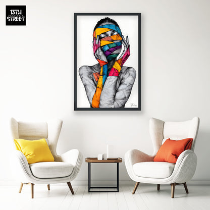 Thirteen - Cœur Ouvert - Toile - Canvas 40x60x2cm