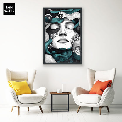 Thirteen - Plénitude - Toile - Canvas 40x60x2cm