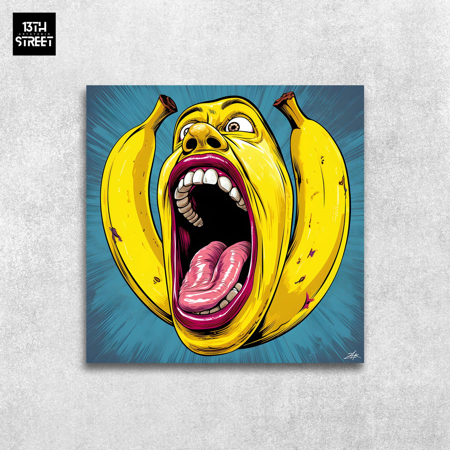 Zak - Crazy Banana - Canvas