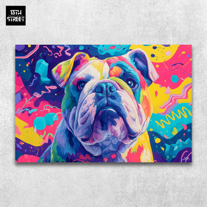 Zak - Pop Bulldog - Toile