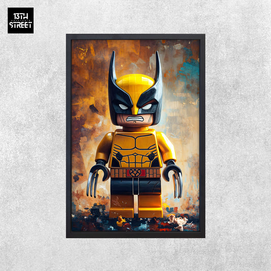 Zak - Lego Wolverine - Canvas 40x60x2cm