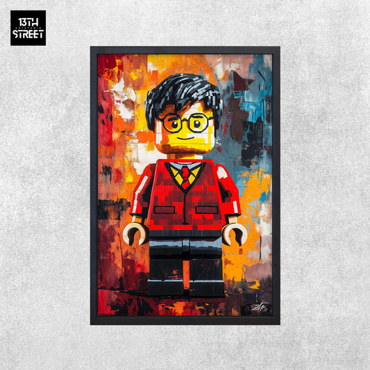 Zak - Lego Harry Potter - Toile 40x60x2cm