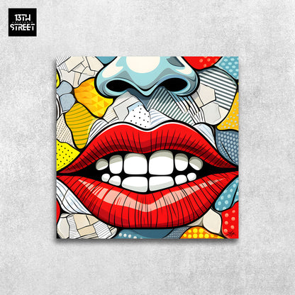 Zak - Retro Mouth - Canvas