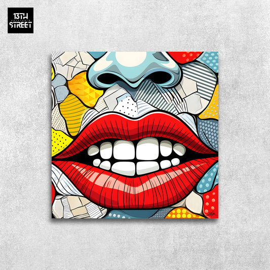 Zak - Retro Mouth - Canvas