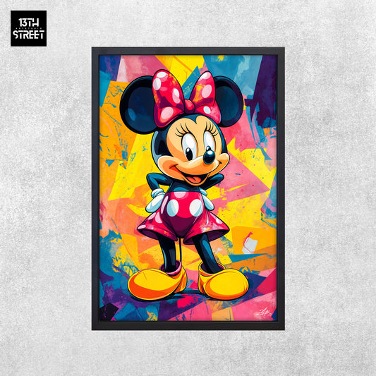 Zak - Minnie Mouse Pop - Leinwand 40x60x2cm