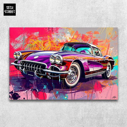 Zak - Chevrolet Corvette - Canvas