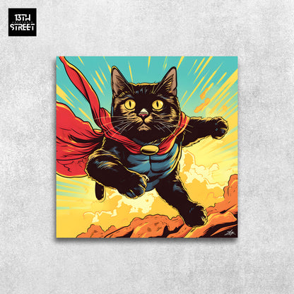 Zak – Super Cat Man – Leinwand