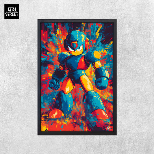 Zak – Megaman Pop – Leinwand 40 x 60 x 2 cm