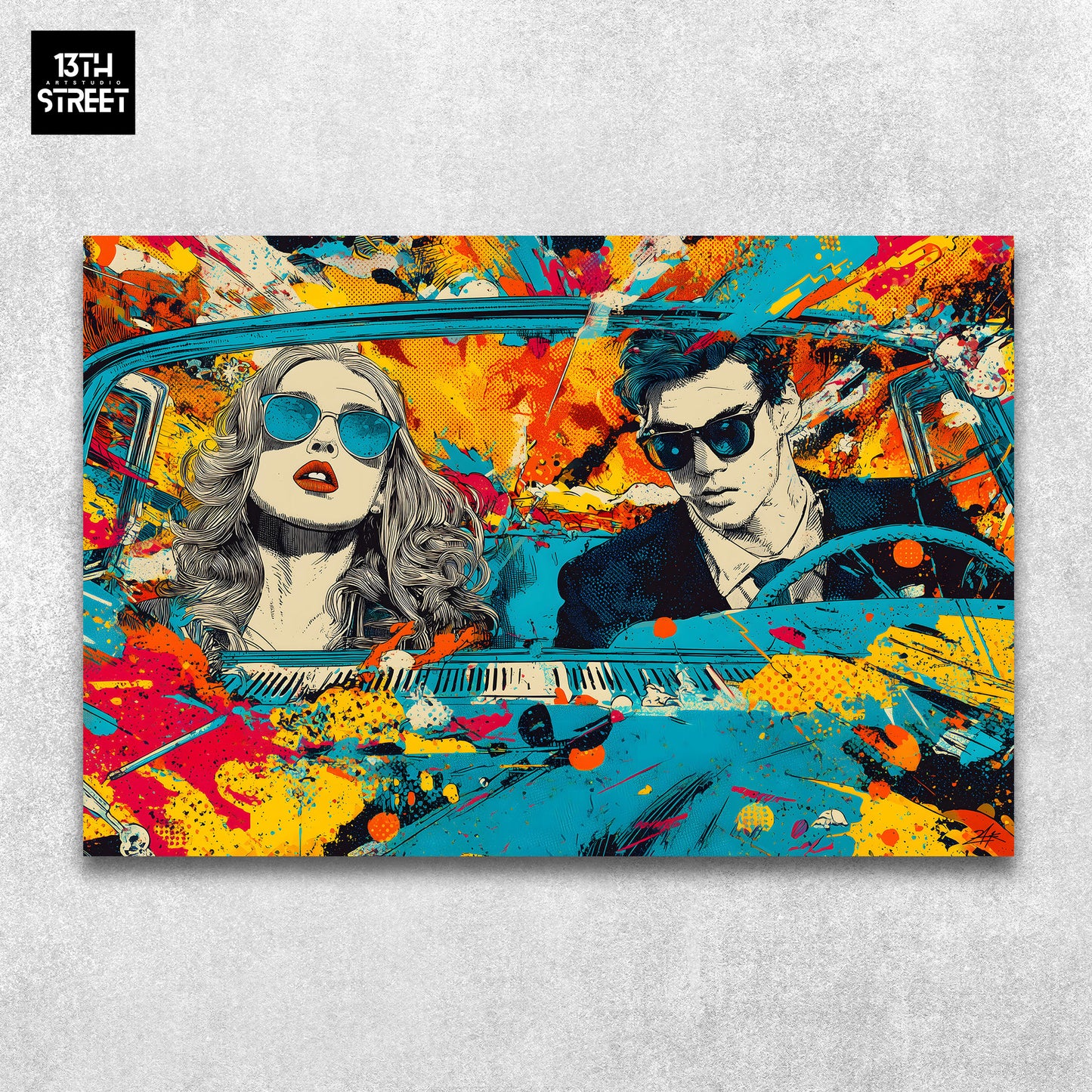 Zak - Pop Romance - Toile