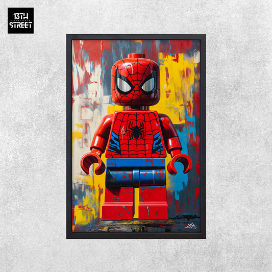 Zak - Lego Spiderman - Toile 40x60x2cm