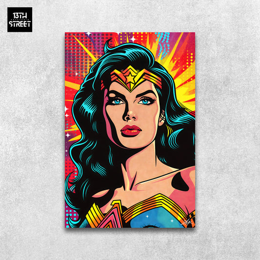 Zak – Wonder Woman Warrior Princess – Leinwand