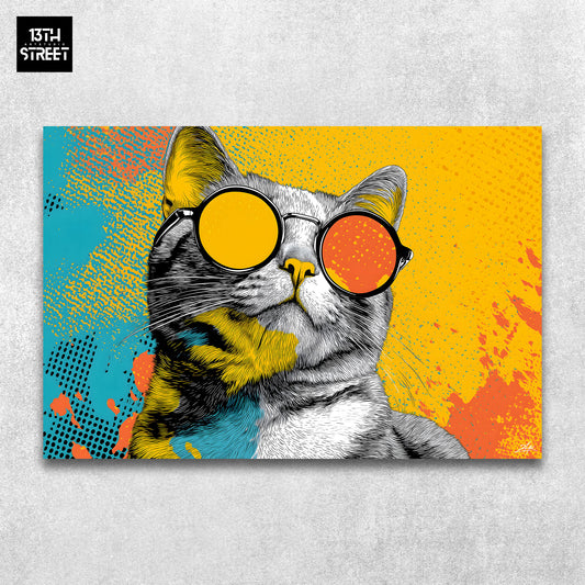 Zak - Cool Cat - Toile