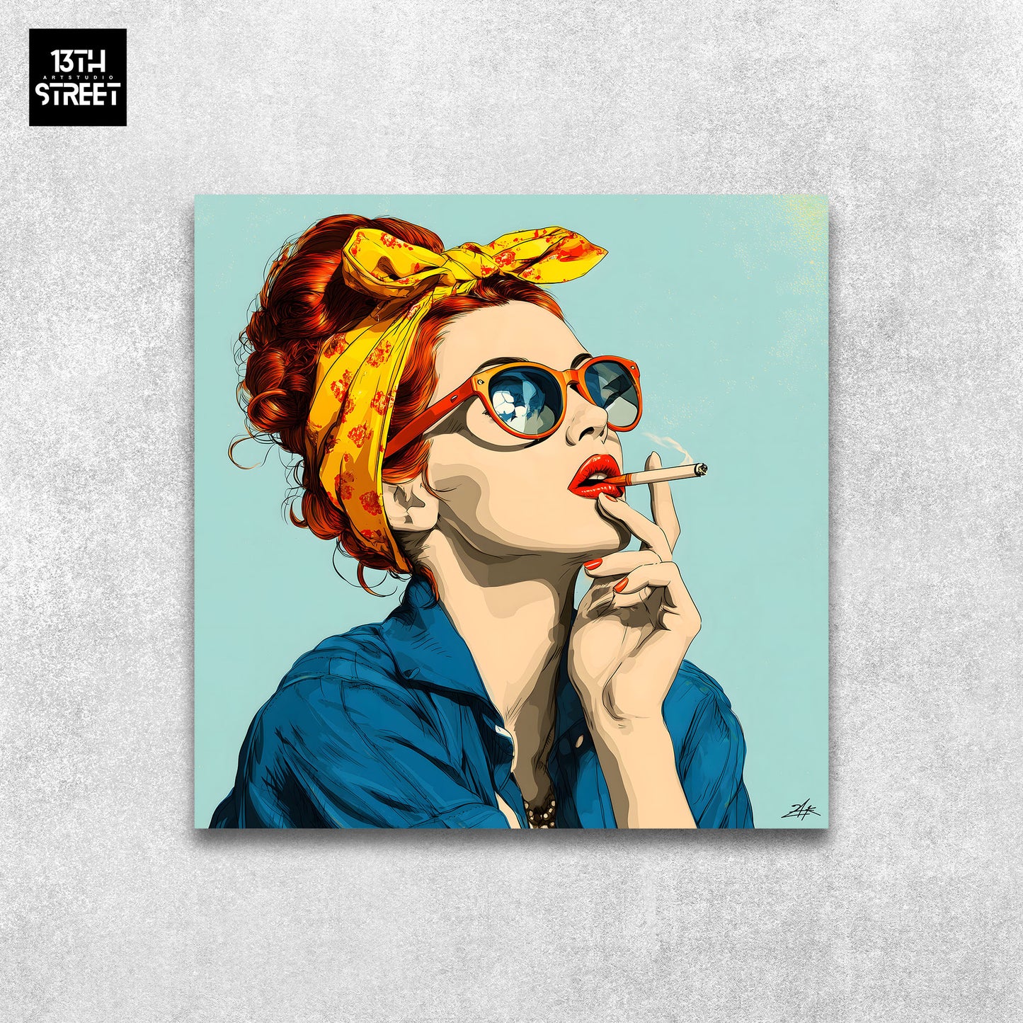 Zak - Cigarette Dreams - Toile