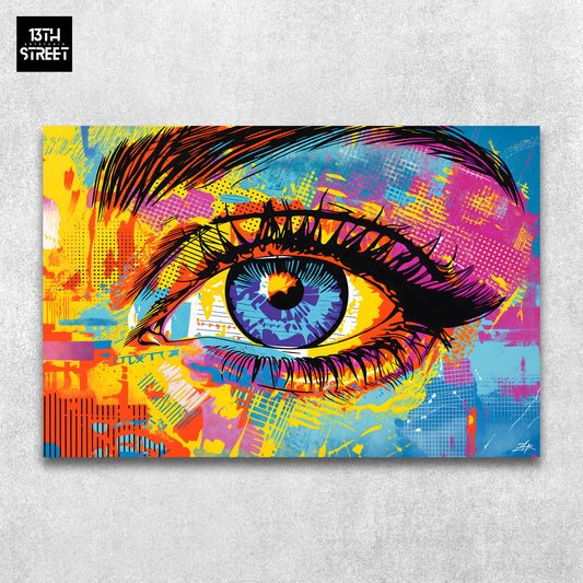 Zak - Iconic Iris - Canvas