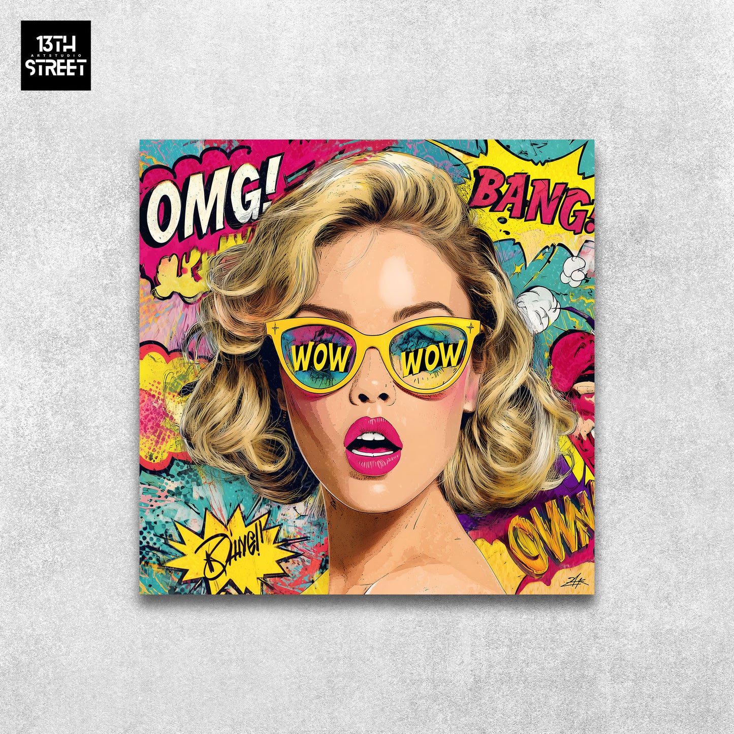 Zak - Wow Pop - Toile