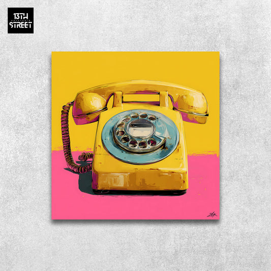 Zak - Yellow Call - Toile