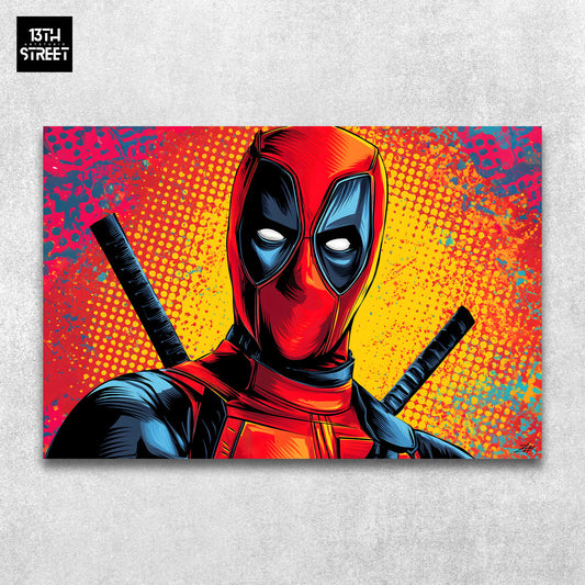 Zak - Deadpool Red Chaos - Toile