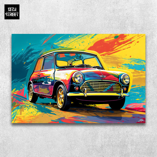 Zak – Mini Cooper – Leinwand