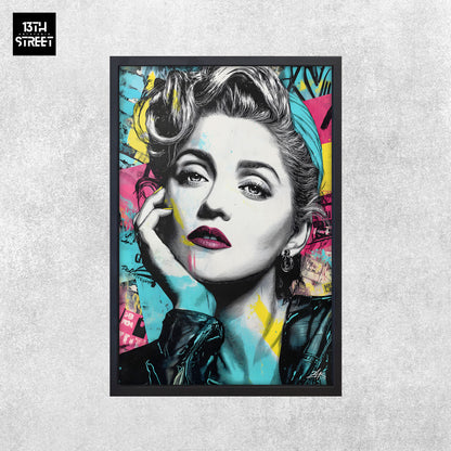 Zak - Madonna Égérie Pop Art - Leinwand 40x60x2cm