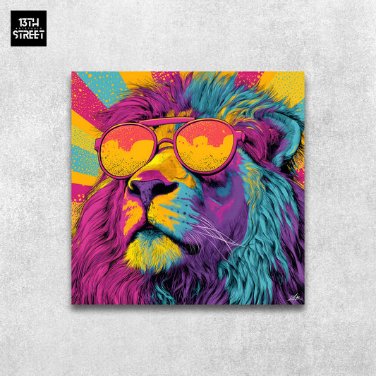 Zak - Neon King - Toile