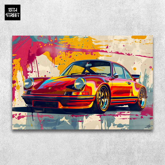 Zak - Porsche 911 - Toile