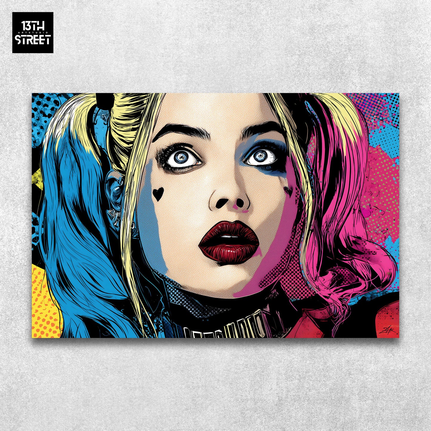 Zak - Harley Quinn Chaos Heroine - Toile