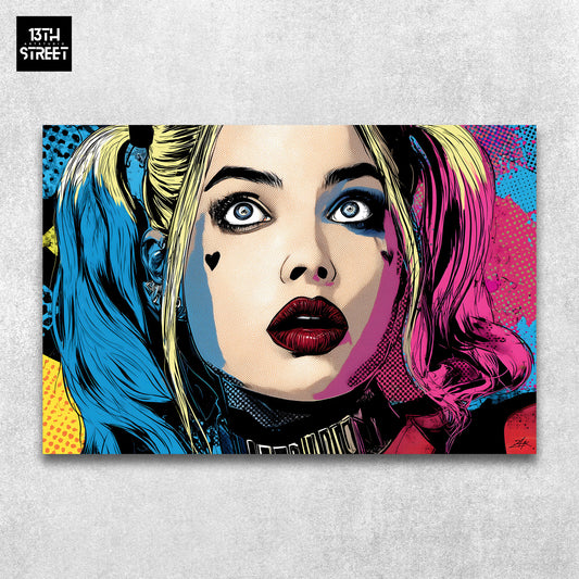 Zak - Harley Quinn Chaos Heroine - Toile