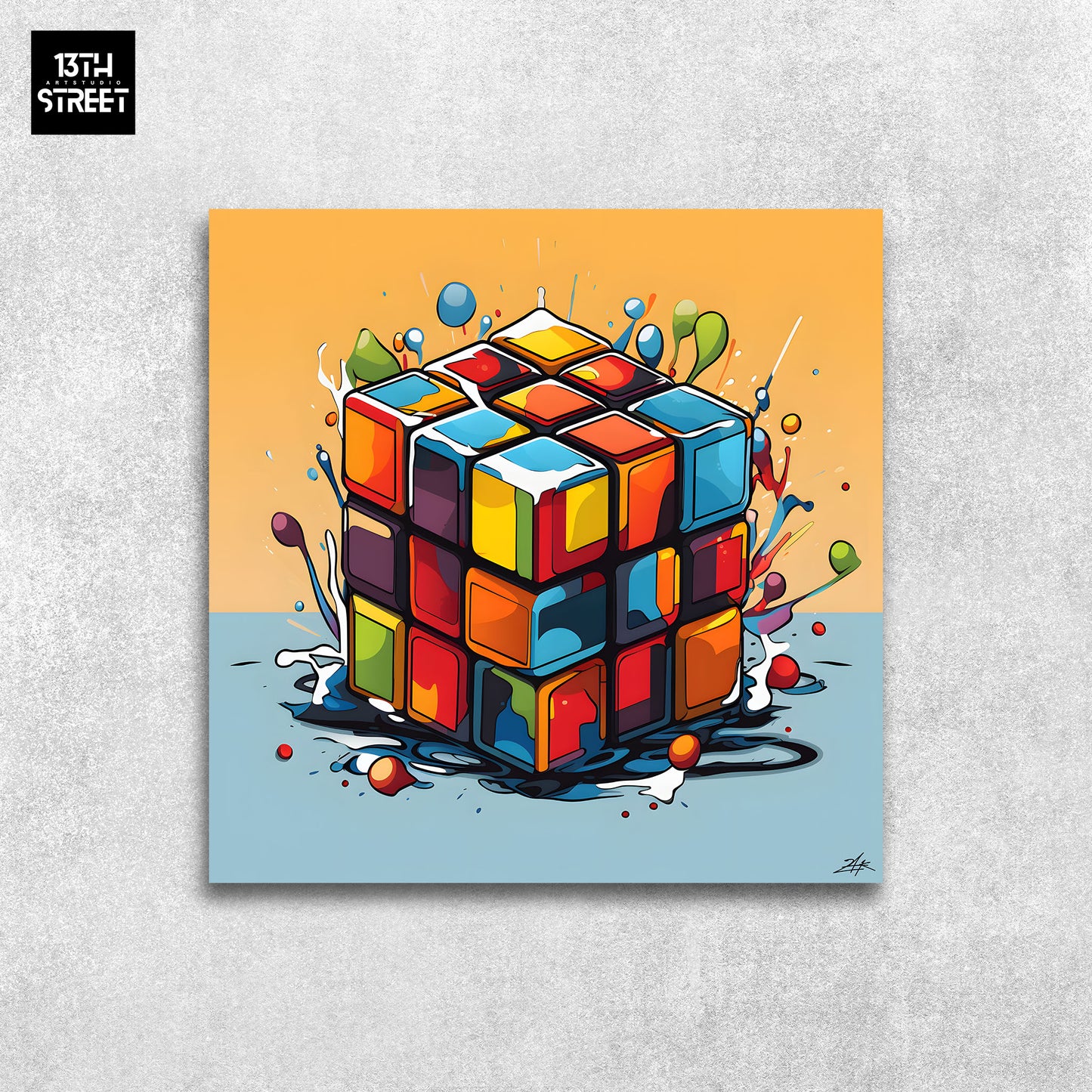 Zak - Rubik's Cube - Canvas