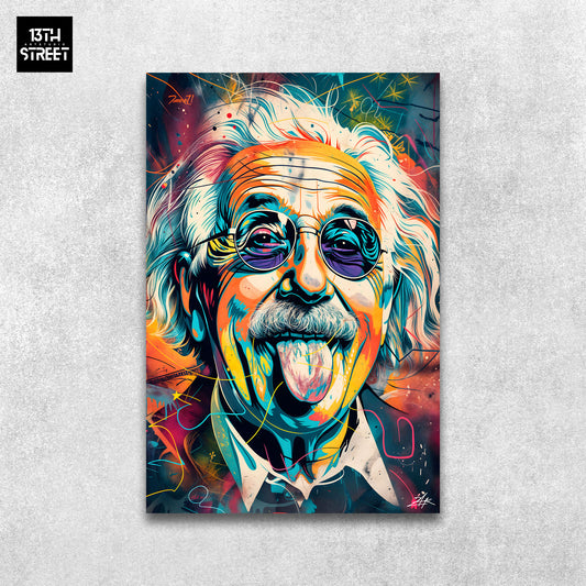 Zak - Albert Einstein Mind of Genius - Canvas