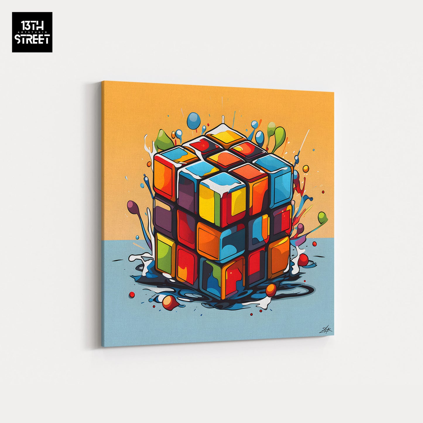 Zak - Rubik's Cube - Toile