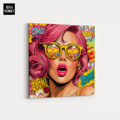 Zak - Pink Pop - Toile