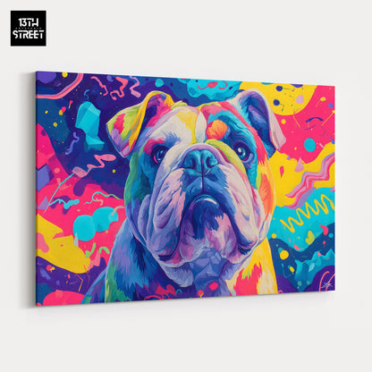 Zak - Pop Bulldog - Toile
