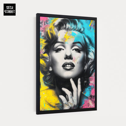 Zak - Marilyn Monroe Pop-Art-Ikone - Leinwand 40x60x2cm