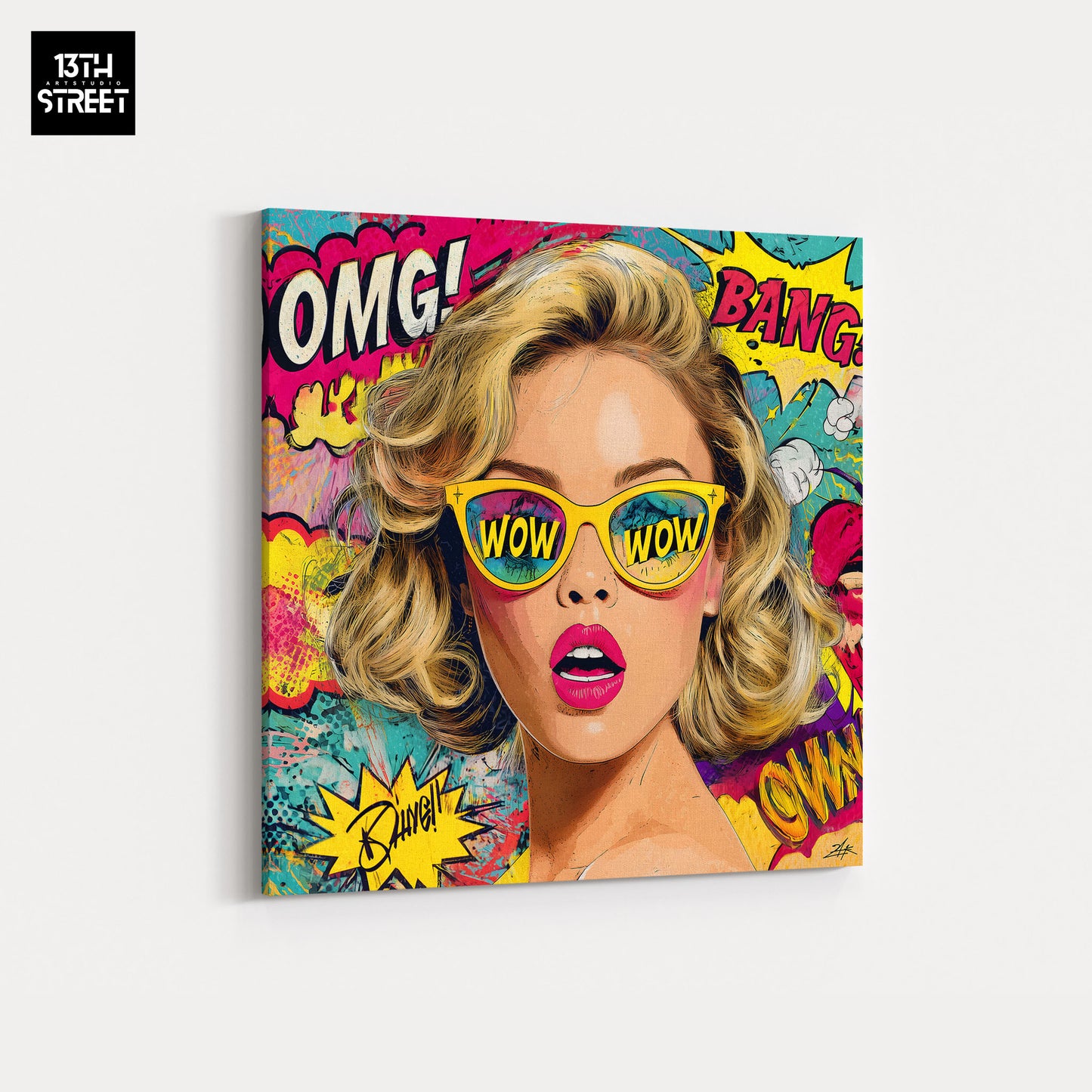Zak - Wow Pop - Toile