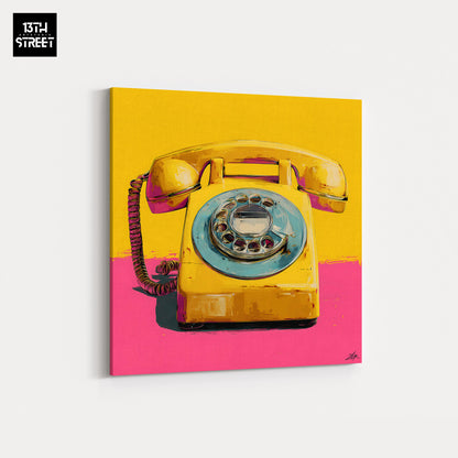 Zak - Yellow Call - Toile