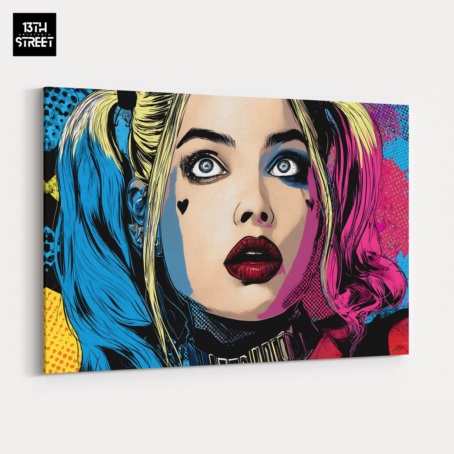 Zak - Harley Quinn Chaos Heroine - Toile