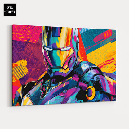 Zak - Ironman Neon Armor - Toile
