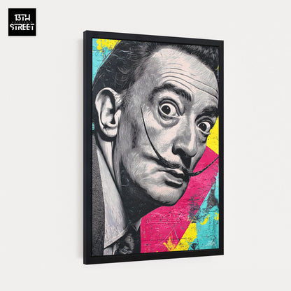 Zak - Salvador Dalí Égérie Pop Art - Toile 40x60x2cm