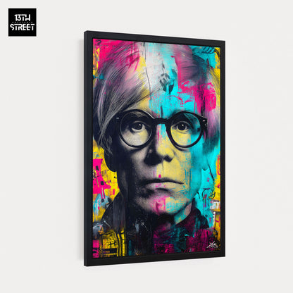 Zak - Andy Warhol Pop Art Muse - Leinwand 40x60x2cm