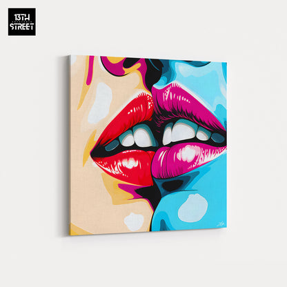 Zak - Colorful Kiss - Canvas