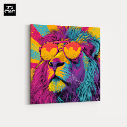 Zak - Neon King - Toile