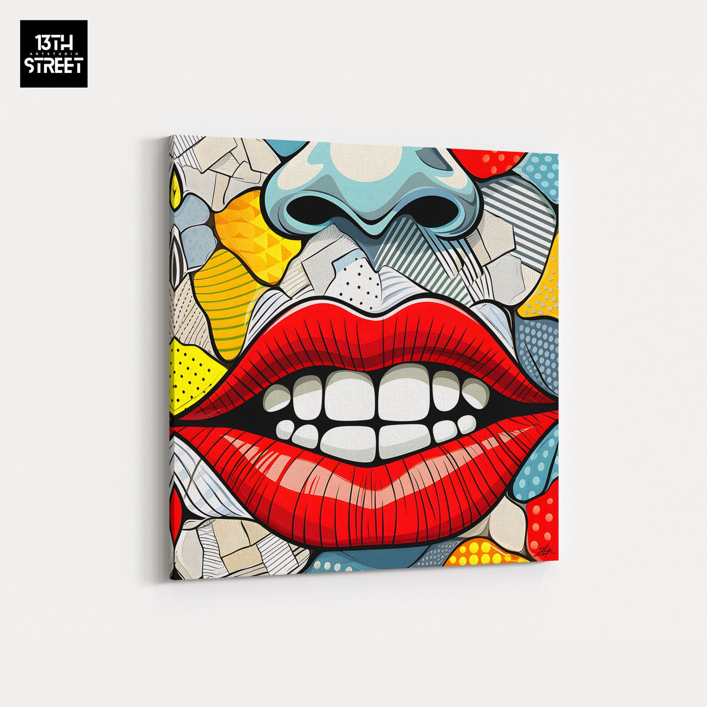 Zak - Retro Mouth - Canvas