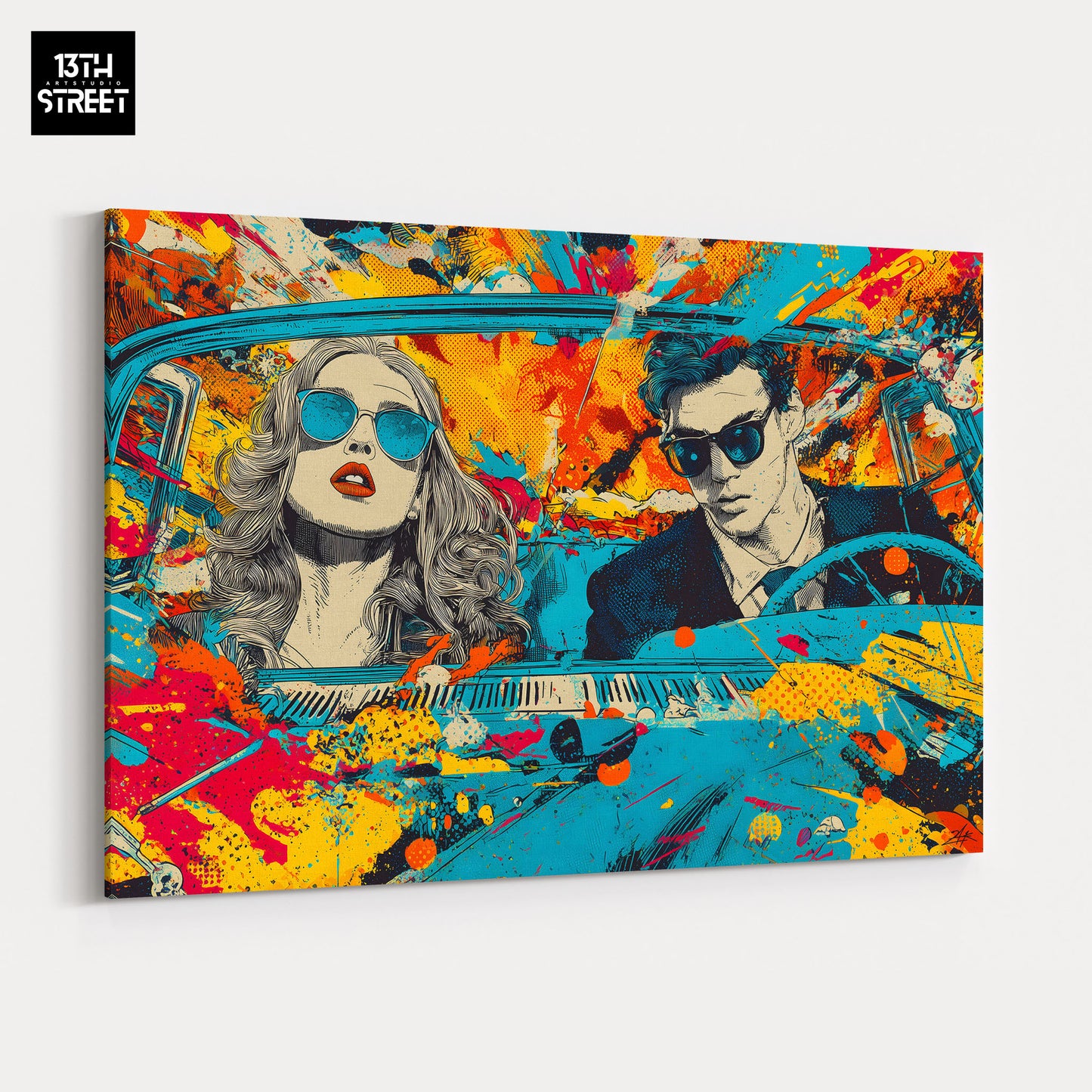 Zak - Pop Romance - Toile