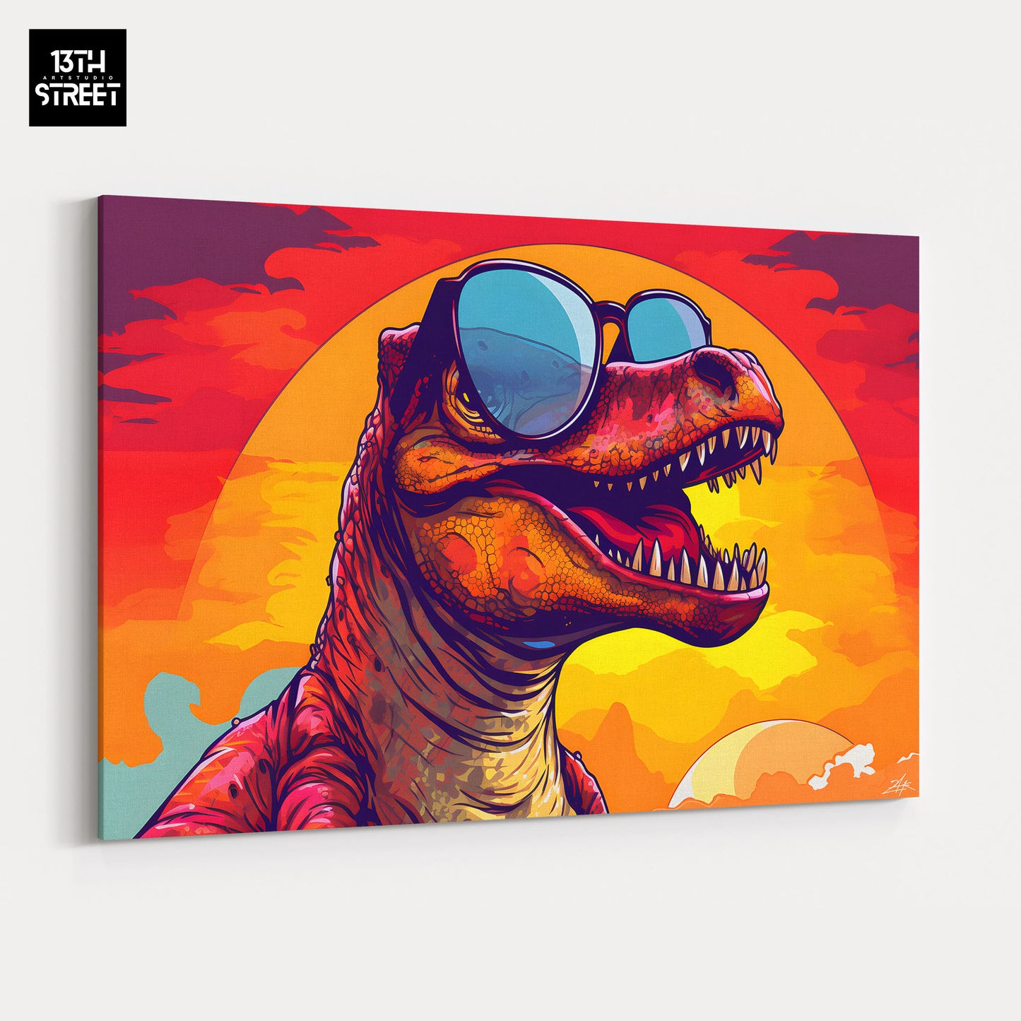 Zak - Jurassic Pop - Canvas