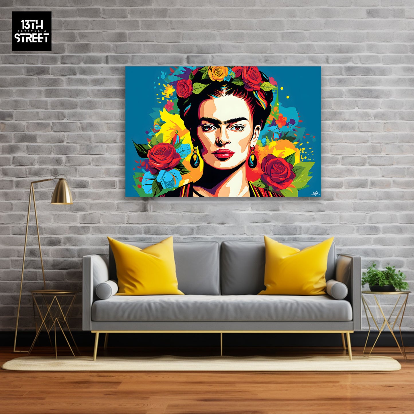 Zak -The Colors of Frida - Canvas