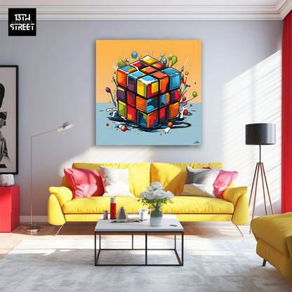 Zak - Rubik's Cube - Toile