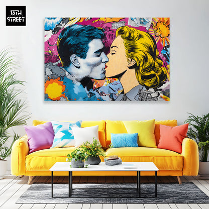 Zak - Colorful Love - Toile