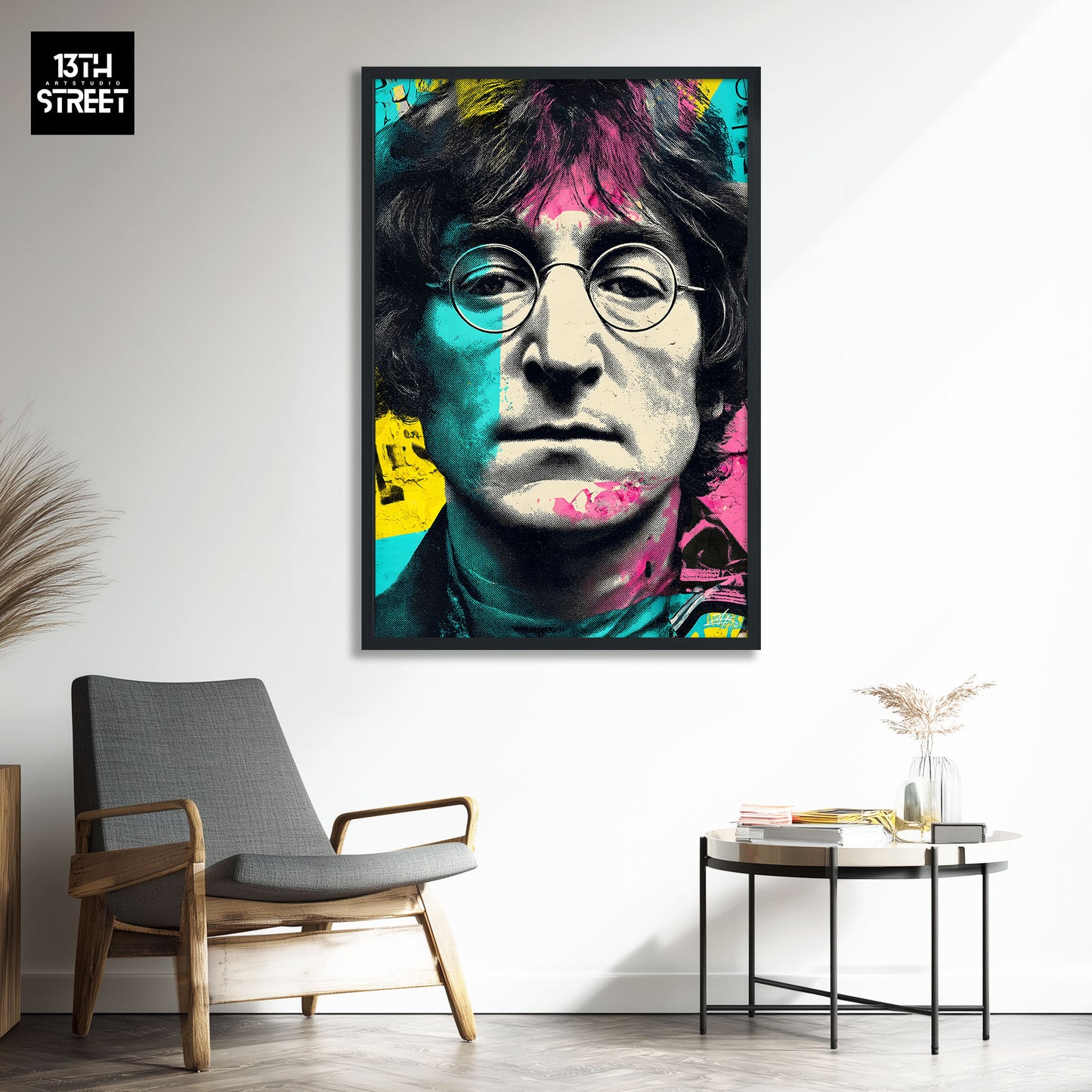 Zak – John Lennon Pop-Art-Ikone – Leinwand 40x60x2cm