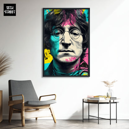 Zak – John Lennon Pop-Art-Ikone – Leinwand 40x60x2cm